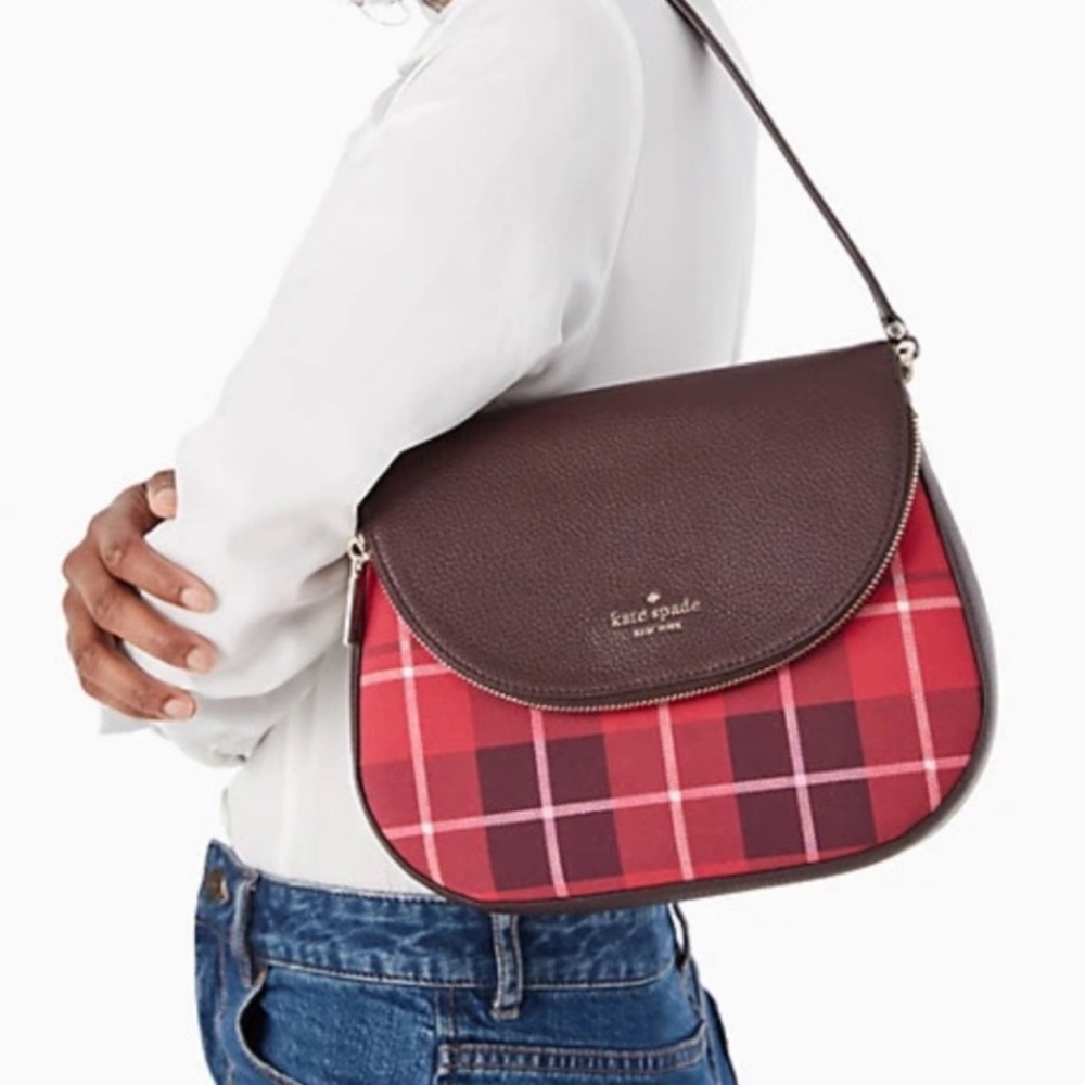 NWT Kate Spade Leila plaid
